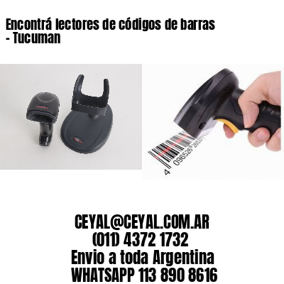 Encontrá lectores de códigos de barras – Tucuman