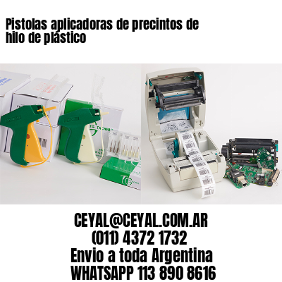 Pistolas aplicadoras de precintos de hilo de plástico