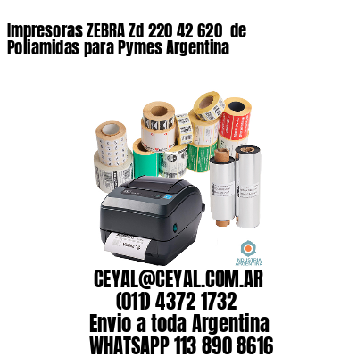 Impresoras ZEBRA Zd 220 42 620  de Poliamidas para Pymes Argentina