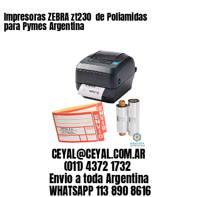 Impresoras ZEBRA zt230  de Poliamidas para Pymes Argentina