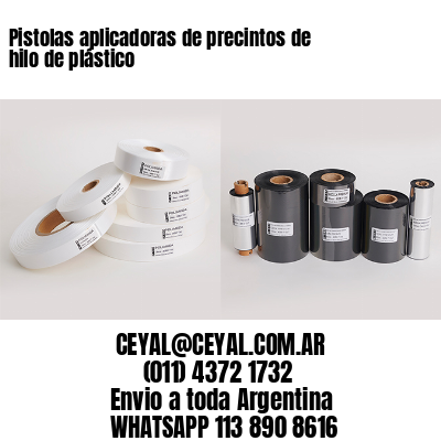 Pistolas aplicadoras de precintos de hilo de plástico