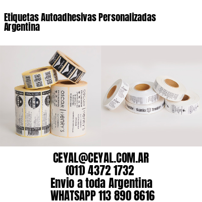 Etiquetas Autoadhesivas Personalizadas Argentina