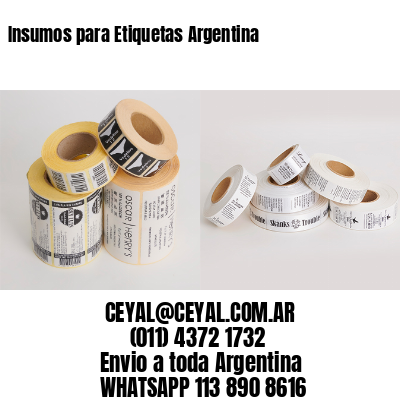 Insumos para Etiquetas Argentina
