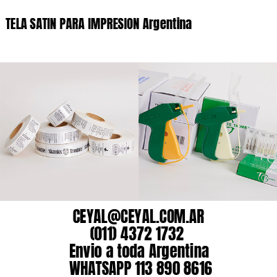 TELA SATIN PARA IMPRESION Argentina