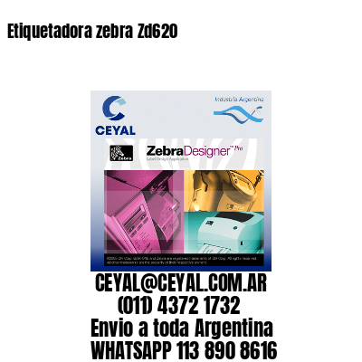 Etiquetadora zebra Zd620