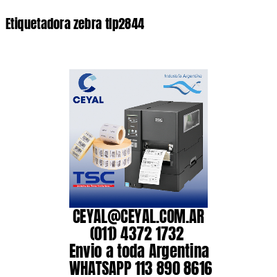 Etiquetadora zebra tlp2844