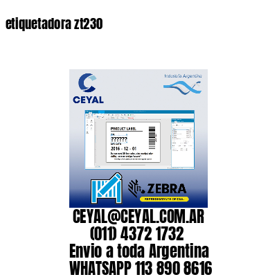etiquetadora zt230