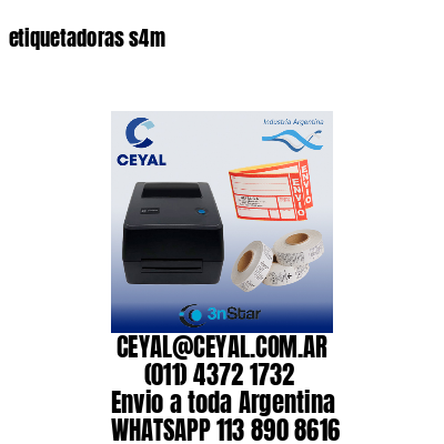 etiquetadoras s4m