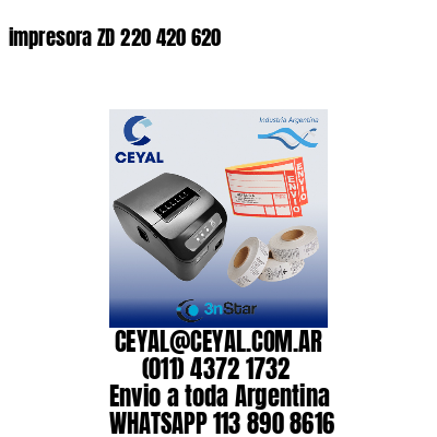 impresora ZD 220 420 620