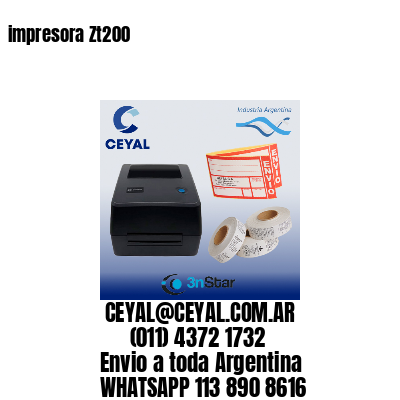 impresora Zt200