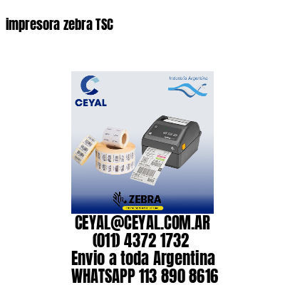 impresora zebra TSC