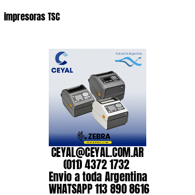 impresoras TSC