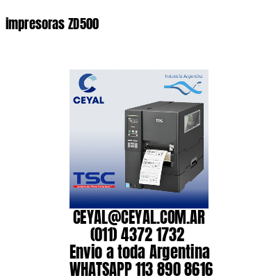 impresoras ZD500