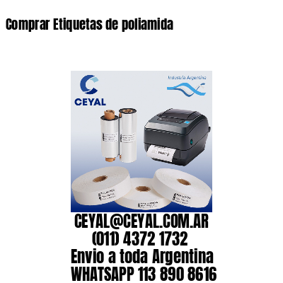 Comprar Etiquetas de poliamida