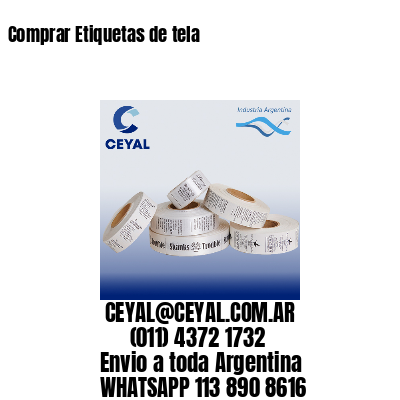 Comprar Etiquetas de tela