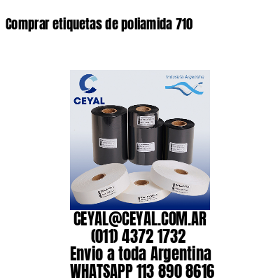 Comprar etiquetas de poliamida 710