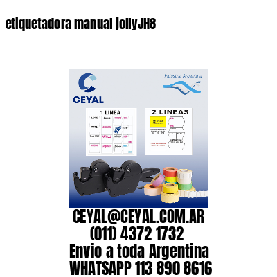 etiquetadora manual jollyJH8