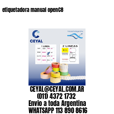 etiquetadora manual openC8