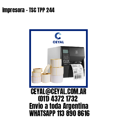 impresora – TSC TPP 244