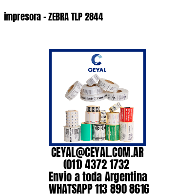 impresora – ZEBRA TLP 2844