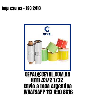 impresoras – TSC 2410