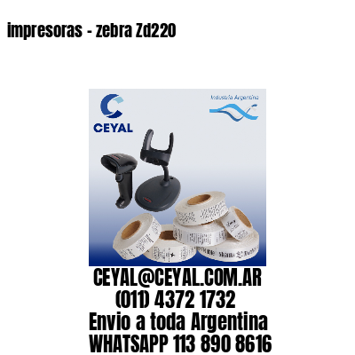 impresoras – zebra Zd220