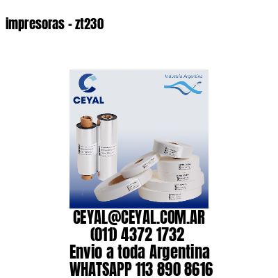 impresoras – zt230