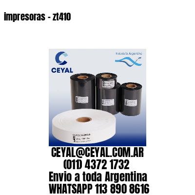 impresoras – zt410