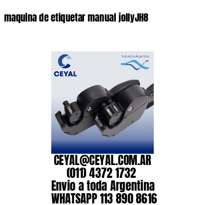 maquina de etiquetar manual jollyJH8