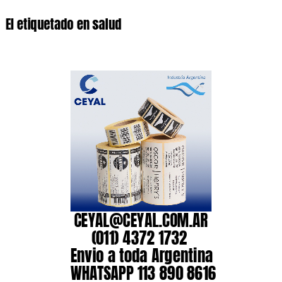 El etiquetado en salud