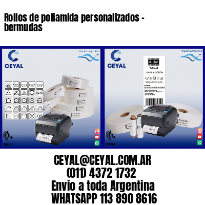 Rollos de poliamida personalizados – bermudas