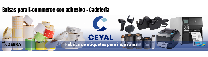 Bolsas para E-commerce con adhesivo - Cadetería