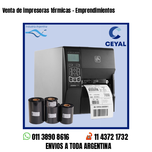 Venta de impresoras térmicas – Emprendimientos