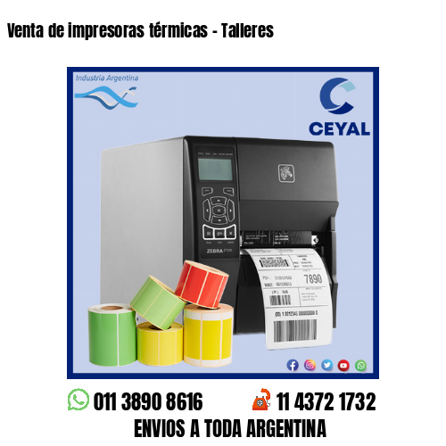 Venta de impresoras térmicas – Talleres