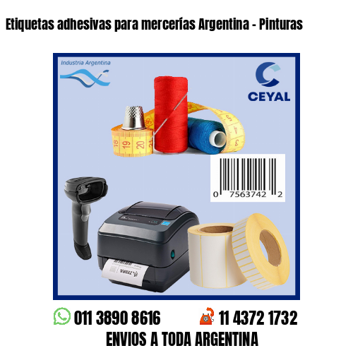 Etiquetas adhesivas para mercerías Argentina – Pinturas
