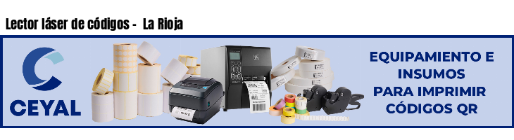 Lector láser de códigos -  La Rioja