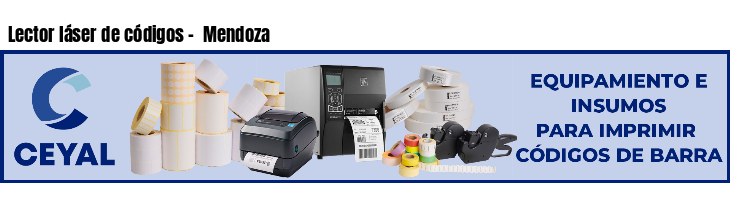 Lector láser de códigos -  Mendoza