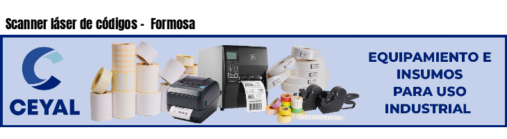 Scanner láser de códigos -  Formosa