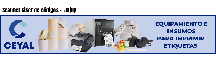 Scanner láser de códigos -  Jujuy