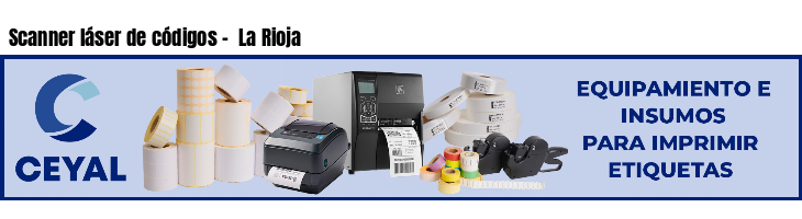 Scanner láser de códigos -  La Rioja