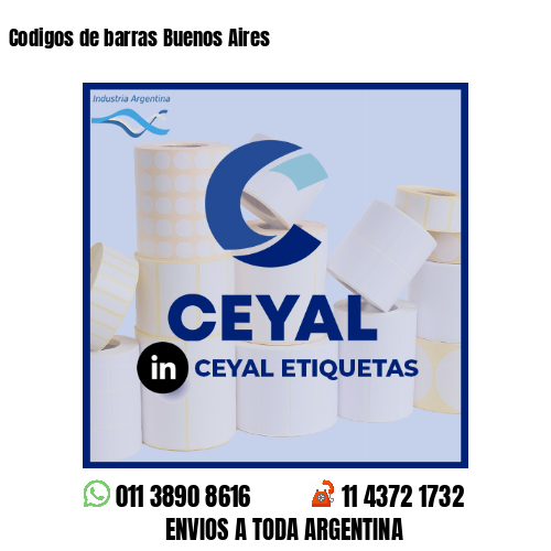 Codigos de barras Buenos Aires 