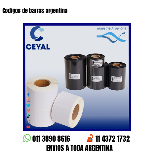 Codigos de barras argentina