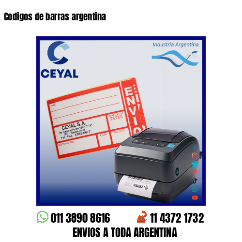 Codigos de barras argentina