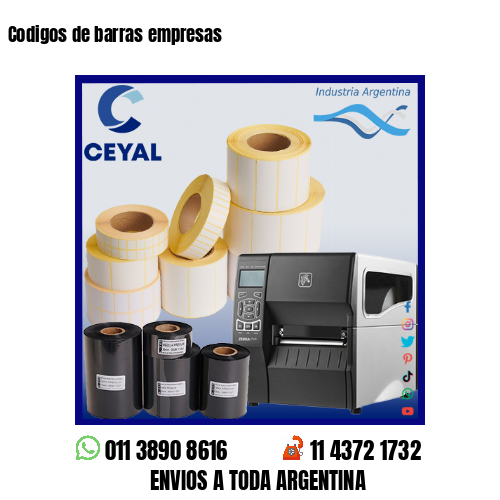 Codigos de barras empresas