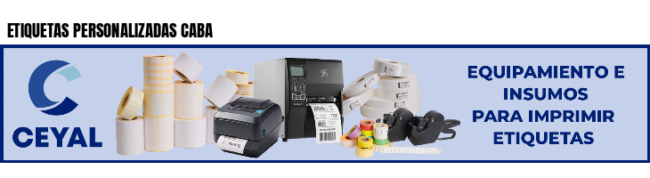 ETIQUETAS PERSONALIZADAS CABA 