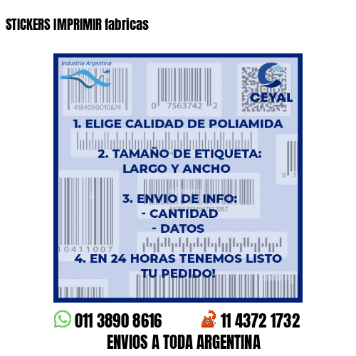 STICKERS IMPRIMIR fabricas