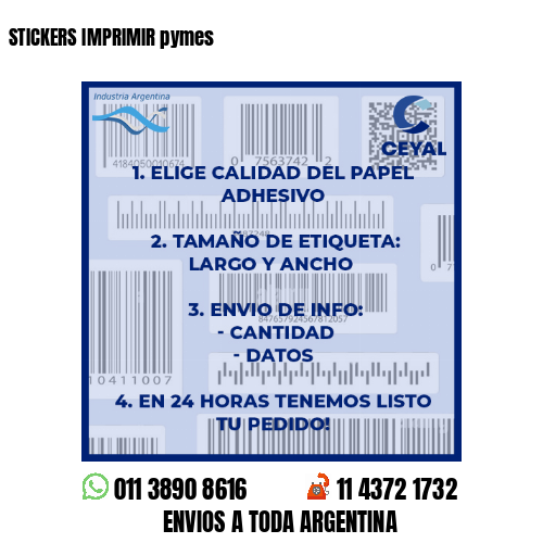 STICKERS IMPRIMIR pymes