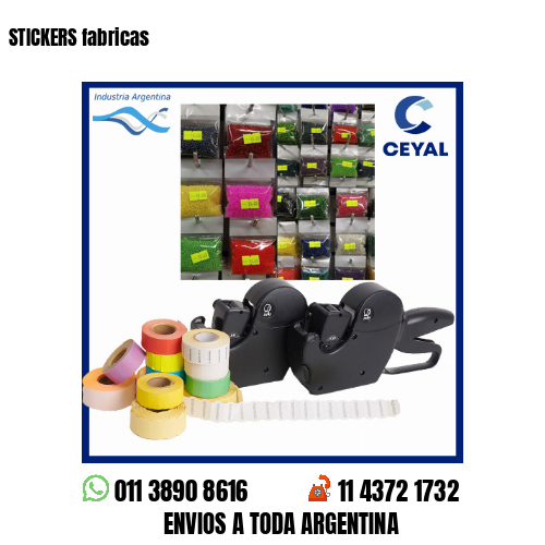 STICKERS fabricas