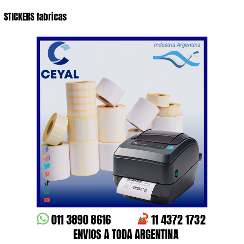STICKERS fabricas