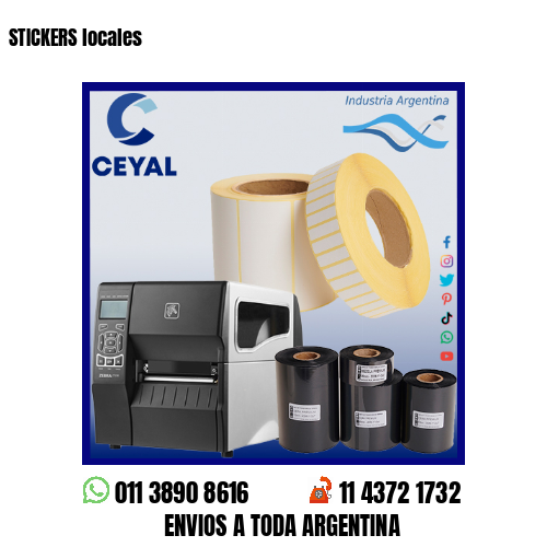 STICKERS locales